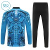 Sudadera De Entrenamiento SSC Napoli Cremallera De Cuarto 2025-26 Azul - Niño